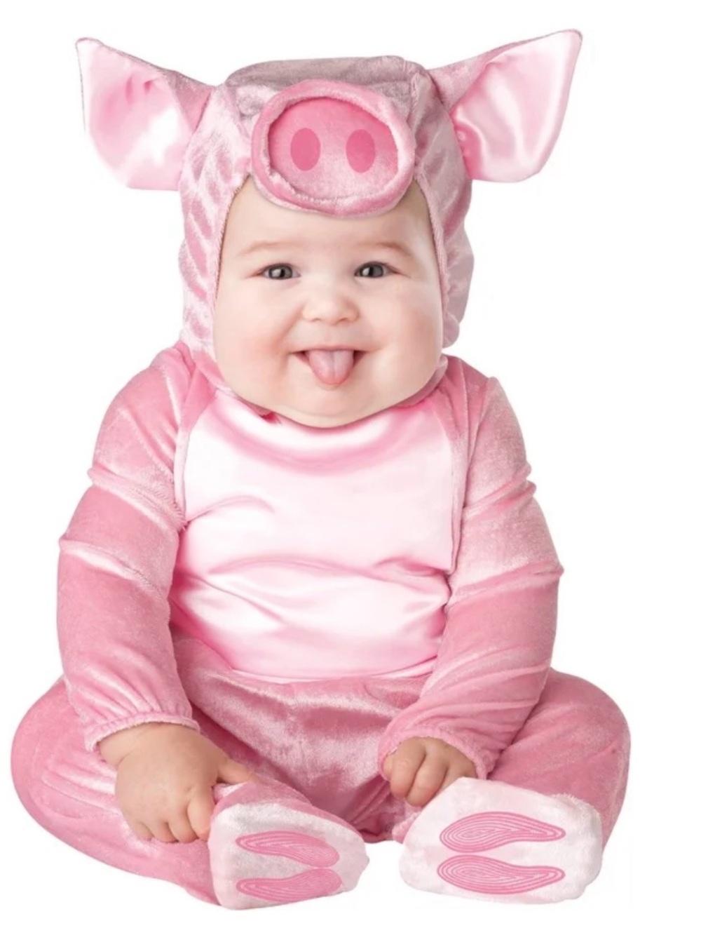 Pink Piggy Baby Costume